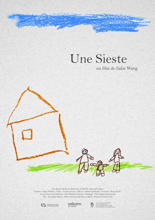 Une sieste poster