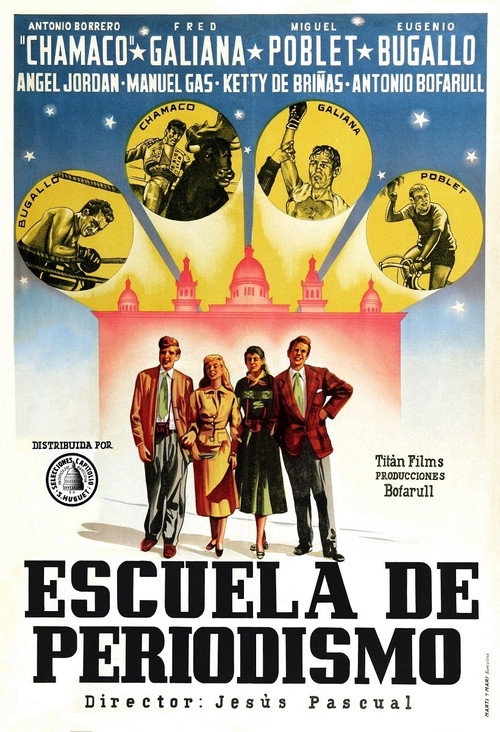 Escuela de periodismo poster