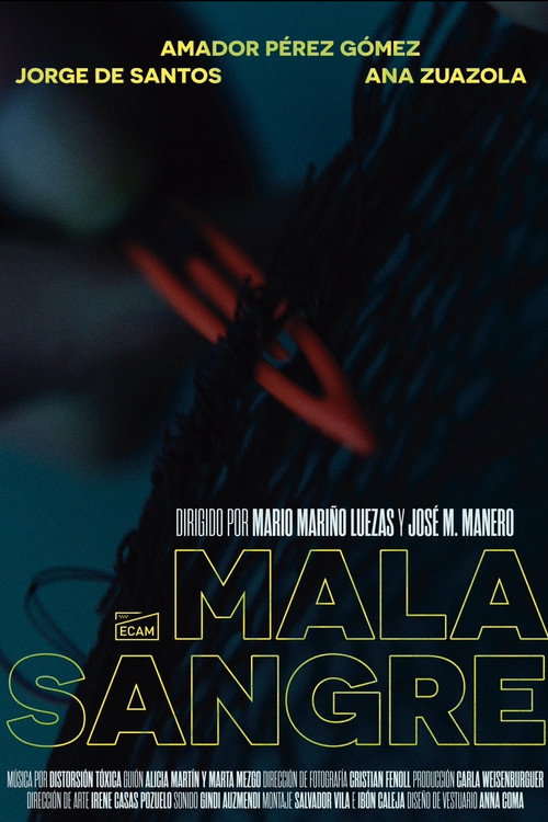 Mala sangre poster