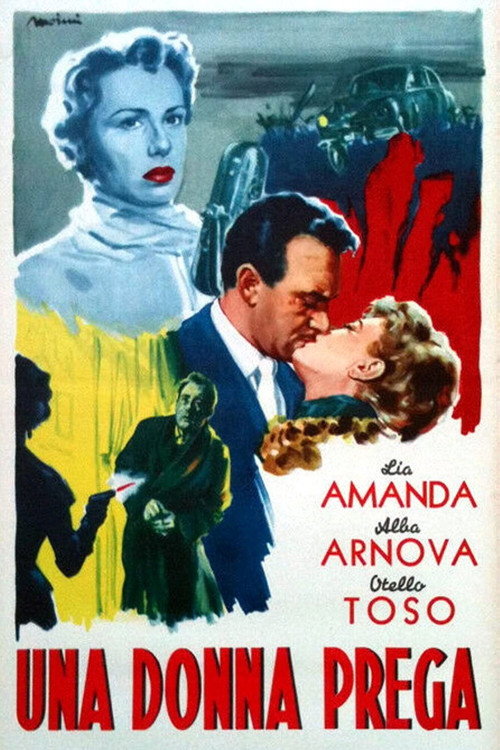 Una donna prega poster