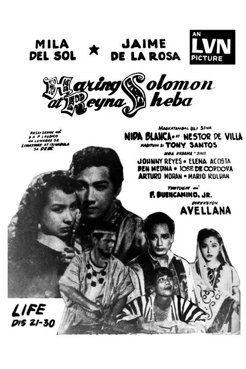 Haring Solomon at Reyna Sheba poster