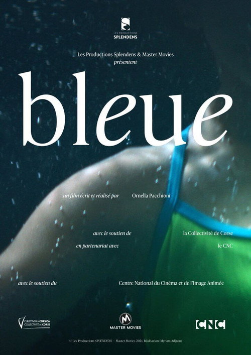 Bleue poster