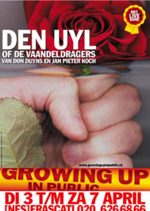 Den Uyl of De Vaandeldragers poster