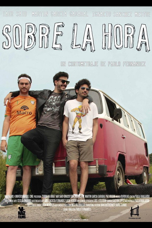 Sobre la hora poster