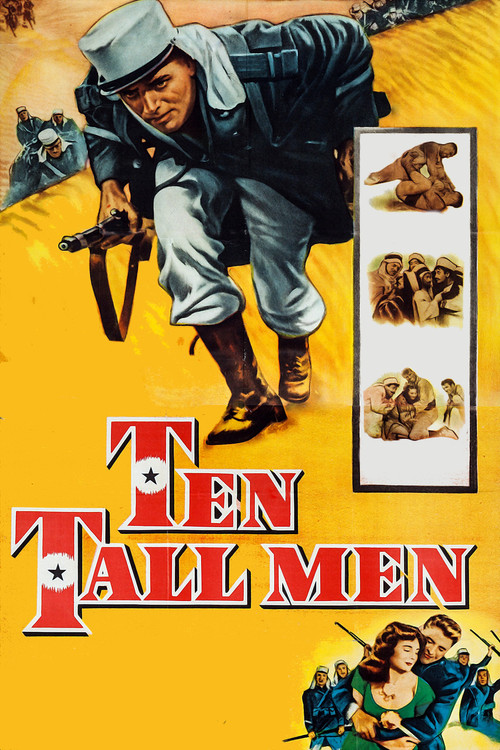 Ten Tall Men poster