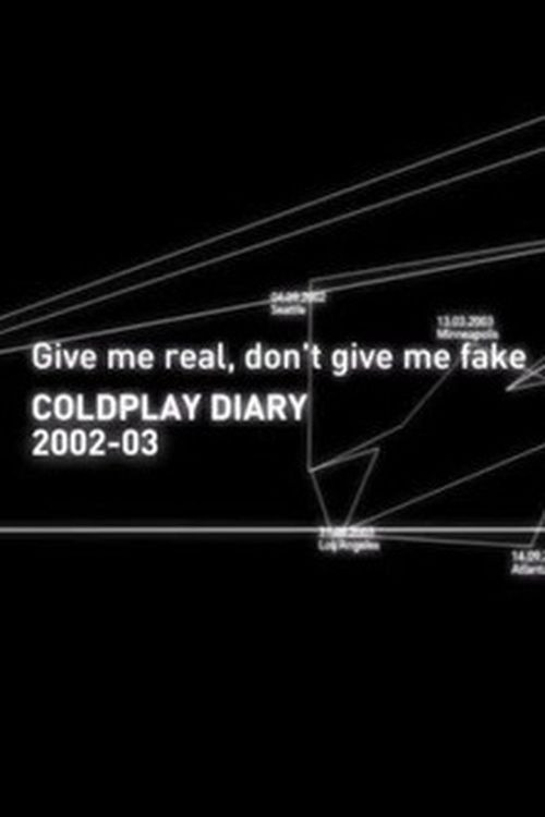 Coldplay Diary 2002-03 poster