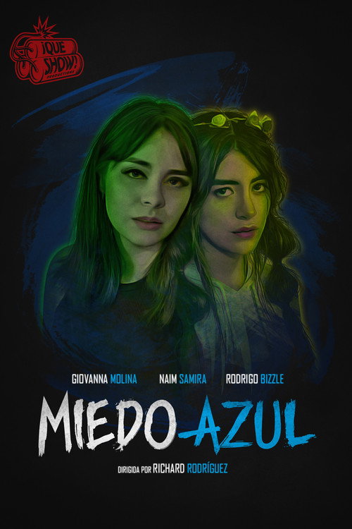The blue from the night poster