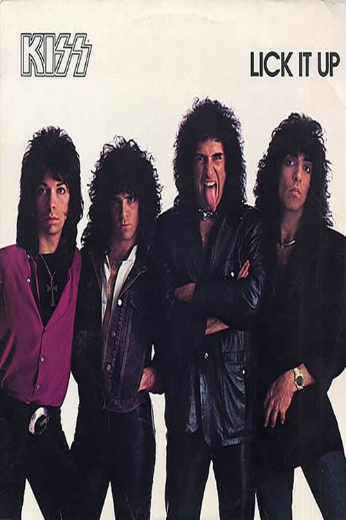 Kiss Lick It Up Tour poster