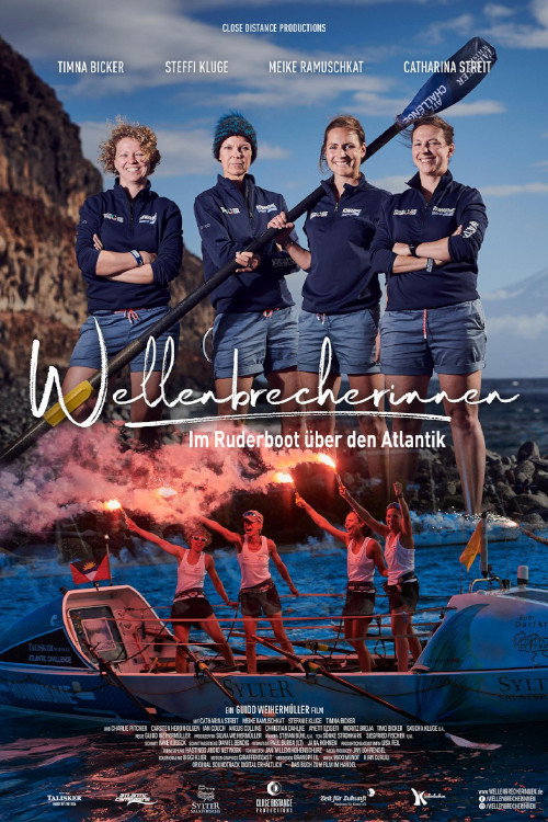Wellenbrecherinnen - Im Ruderboot über den Atlantik poster