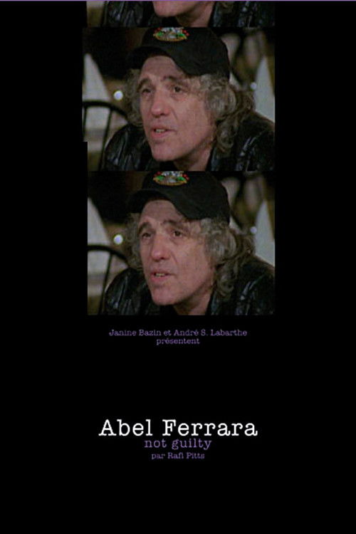 Abel Ferrara: Not Guilty poster