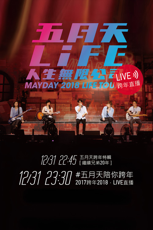 五月天「人生無限公司」線上跨年演唱會 poster