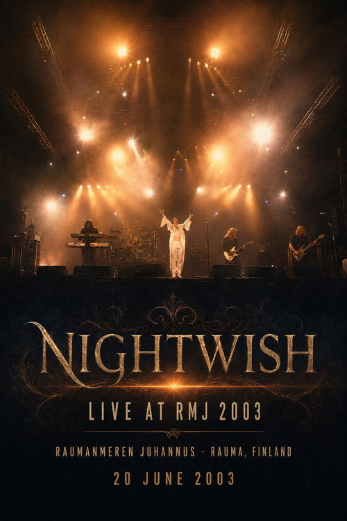 Nightwish: Live at RMJ 2003 poster