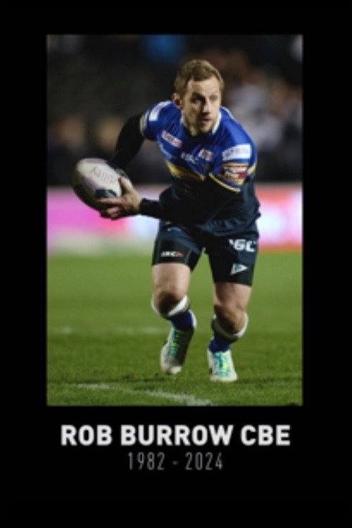 There’s Only One Rob Burrow poster