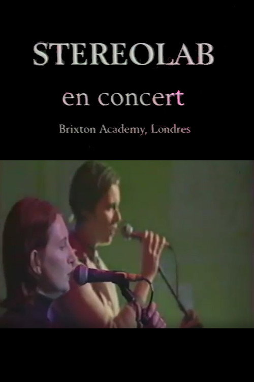 Stereolab in Concert Brixton Academy London poster