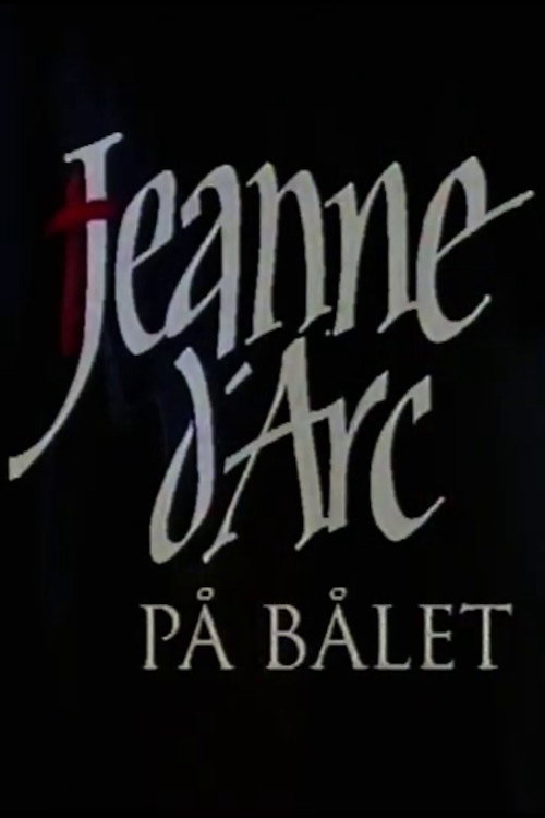Jeanne d'Arc på bålet poster