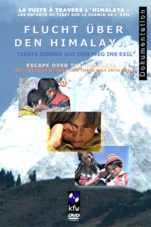 Escape over the Himalaya poster