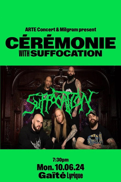 Suffocation - Cérémonie poster