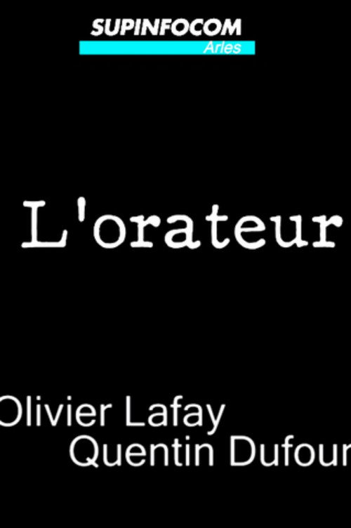 L'Orateur poster