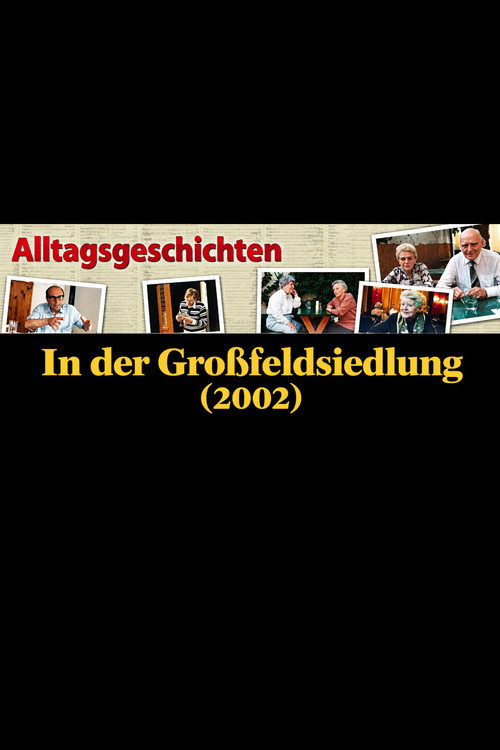 Alltagsgeschichte – In der Großfeldsiedlung poster