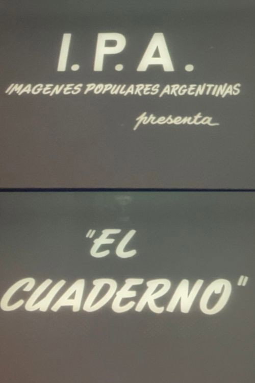 El cuaderno poster