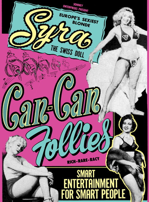 Can Can Follies poster