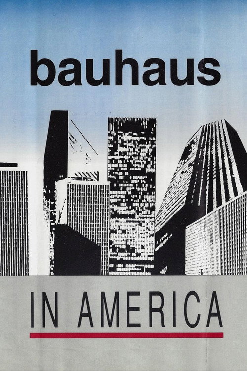 Bauhaus in America poster