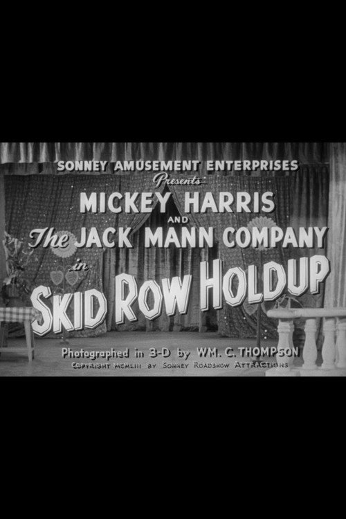 Skid Row Holdup poster