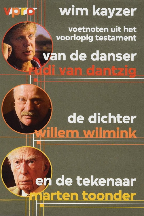 Voetnoten uit het voorlopig Testament poster