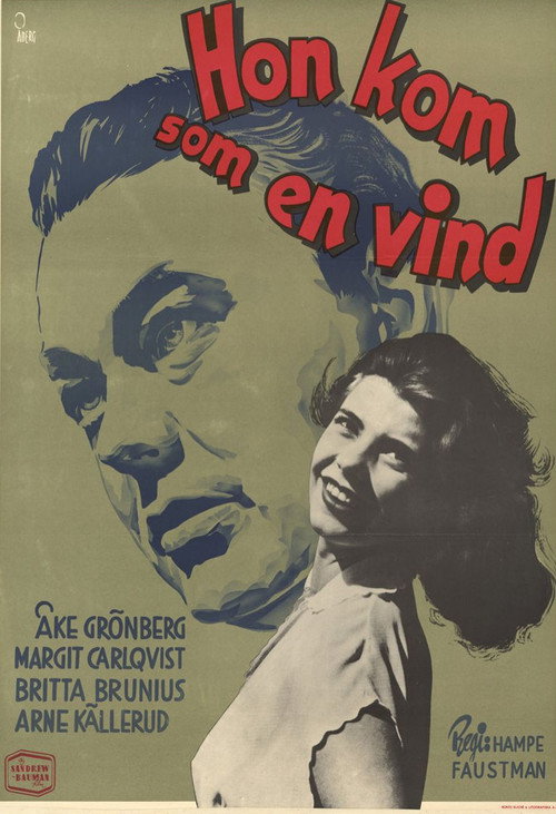 Hon kom som en vind poster
