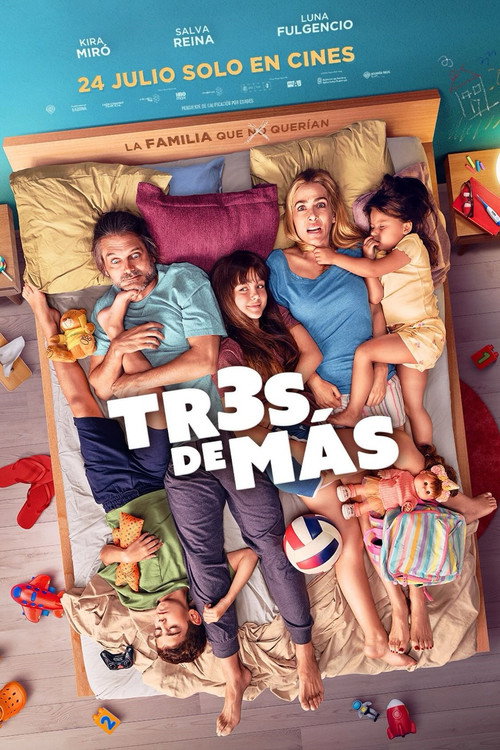 Tres de más poster