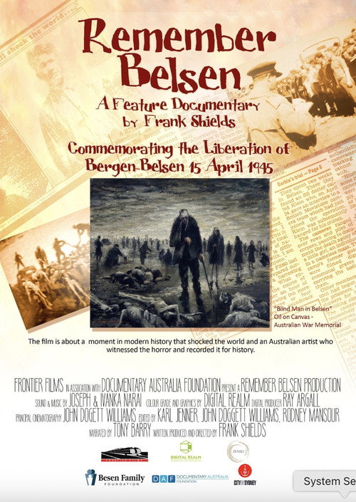Remember Belsen poster