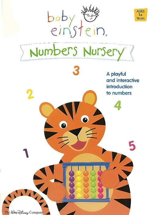 Numbers Nursery: Discovering 1 Through 5 poster