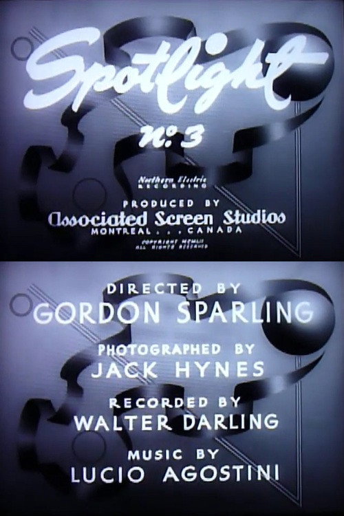 Spotlight No. 3 poster