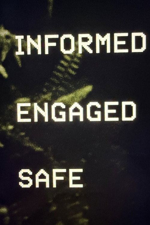 INFORMED ENGAGED poster