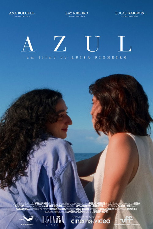 Blue poster