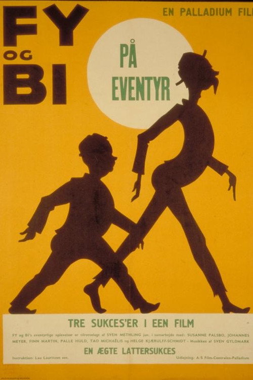 Fy og Bi på eventyr poster