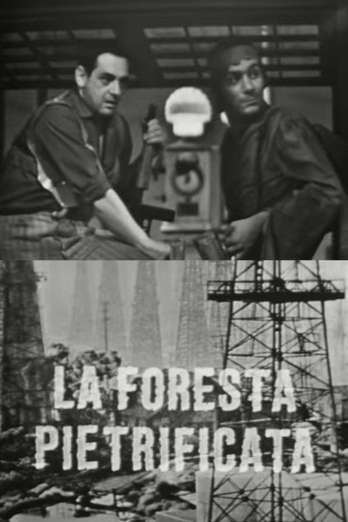 La foresta pietrificata poster