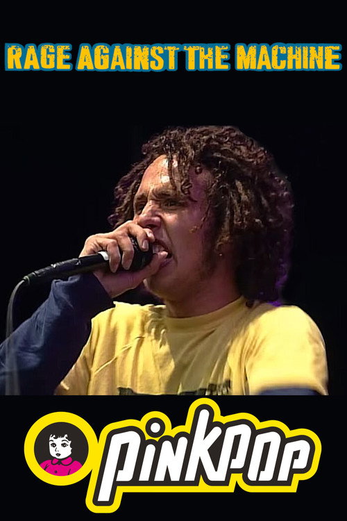 Rage Against the Machine - Live at Pinkpop 1996 poster