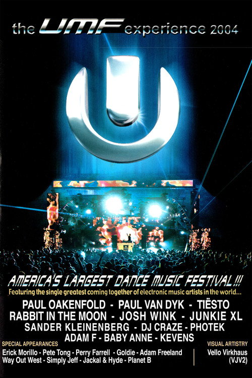 The UMF Experience 2004 poster