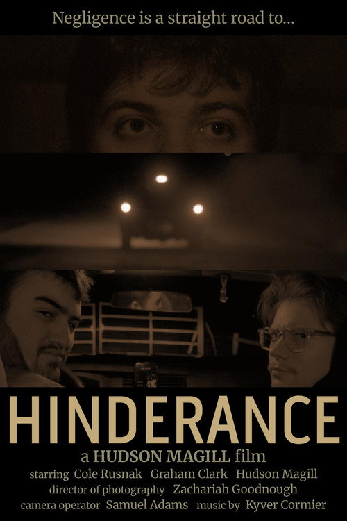 Hinderance poster