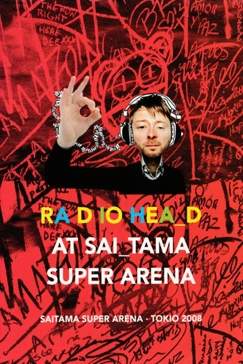 Radiohead: Saitama Super Arena 2008 poster