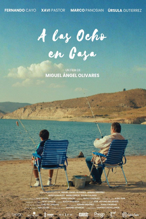 A las ocho en casa poster