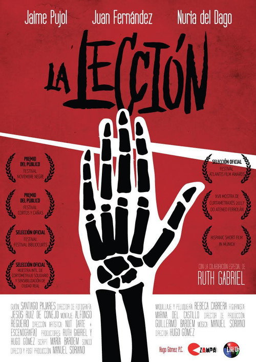 La lección poster