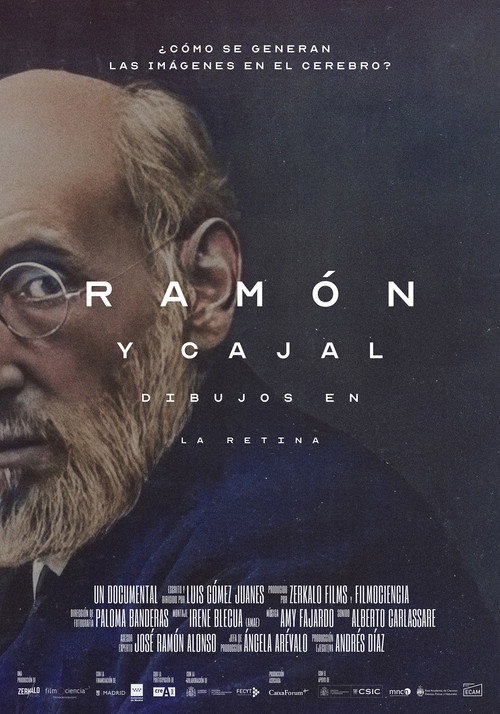 Ramón y Cajal: drawings on the retina poster