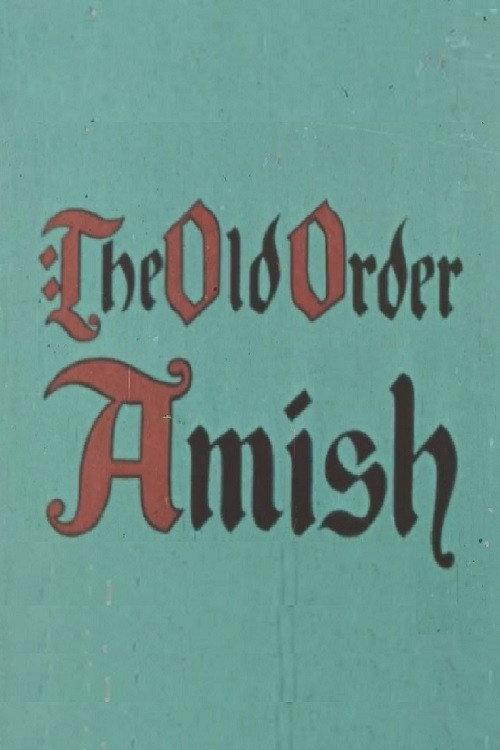 The Old Order Amish poster