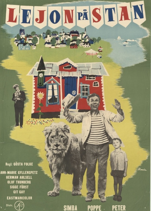 Lejon på stan poster