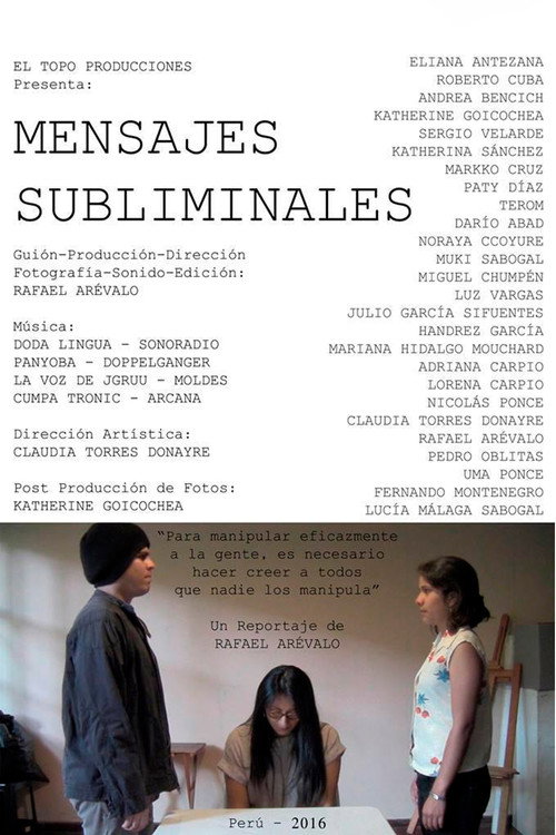 Mensajes Subliminales poster