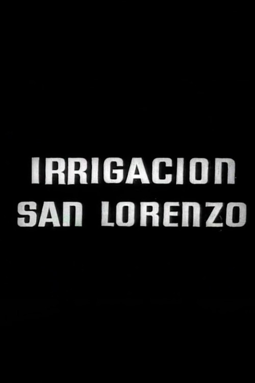 Irrigación San Lorenzo poster