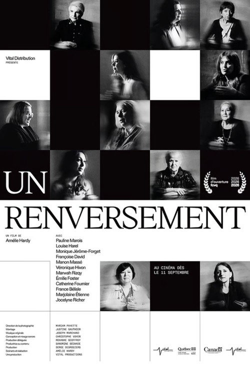 Un renversement poster