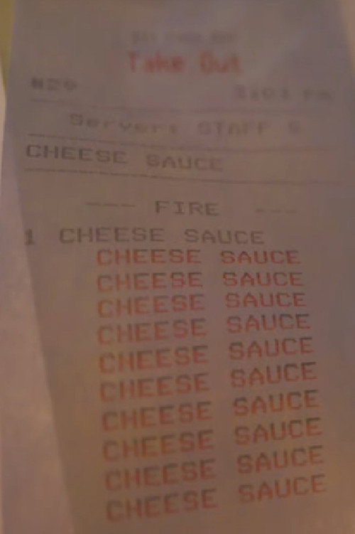 CHEESE SAUCE poster
